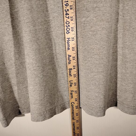 J. Crew vintage tshirt mens L Large gray oarsman graphic tee made in USA short s - Picture 5 of 7